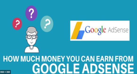 How much can you earn from AdSense on ?